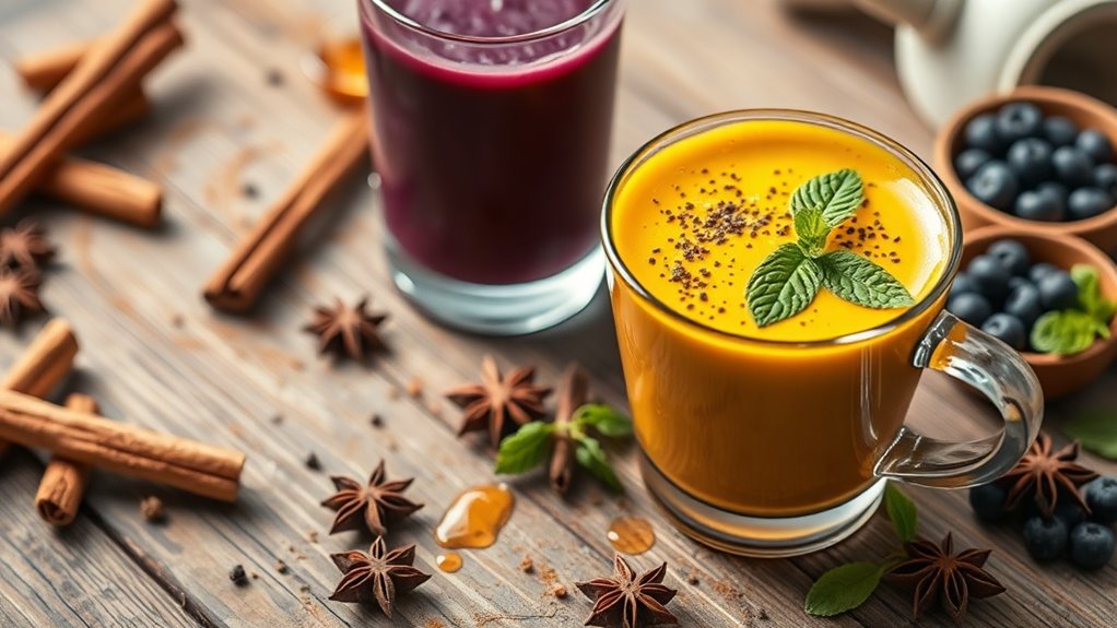 brain boosting beverages and spices