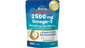 Omega 3 Fish Oil With Vitamin D3 K2 Review
