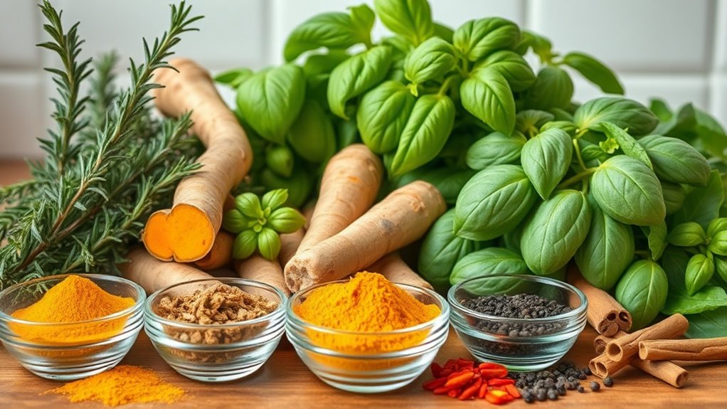 herbs spices reduce brain inflammation