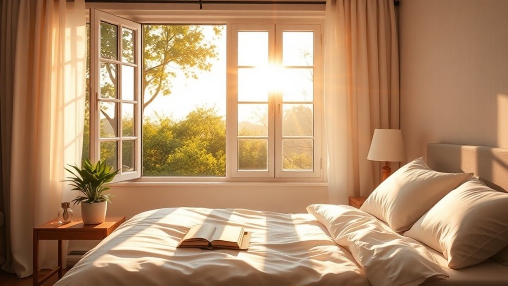 morning outdoor light exposure