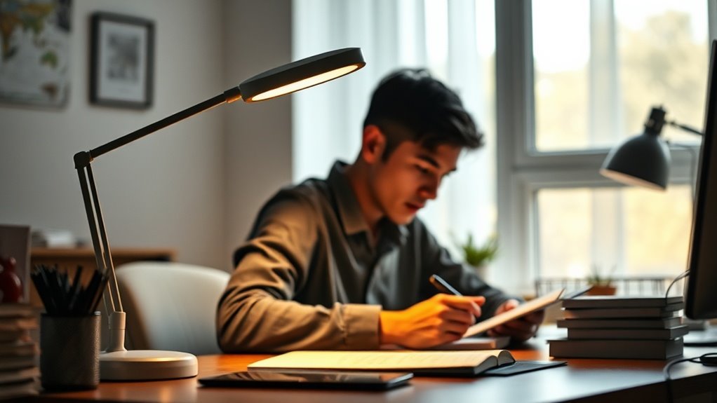 proper lighting for eye comfort