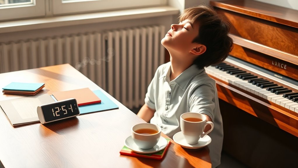 schedule frequent short breaks